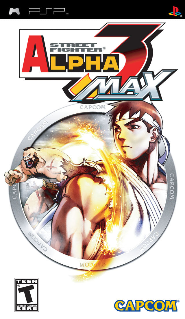 Street Fighter Alpha 3 Max - Sony PSP [Pre-Owned] | J&L Game