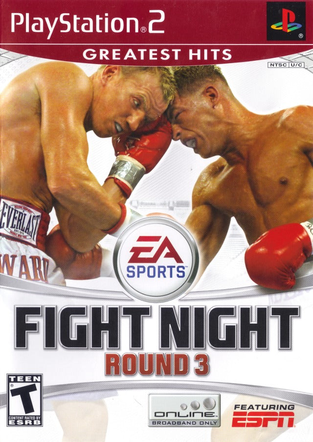 Fight Night Round 3 (Greatest Hits) - (PS2) PlayStation 2 [Pre-Owned] Video Games EA Sports   