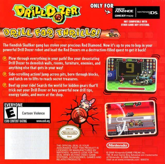 Drill Dozer - (GBA) Game Boy Advance [Pre-Owned] Video Games Nintendo   