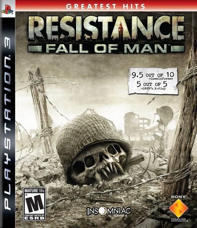Resistance: Fall of Man (Greatest Hits) - (PS3) PlayStation 3 [Pre-Owned] Video Games SCEA   