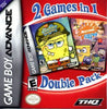 2 Games in 1 Double Pack - SpongeBob SquarePants: Battle for Bikini Bottom & Nicktoons: Freeze Frame Frenzy - (GBA) Game Boy Advance [Pre-Owned] Video Games THQ   