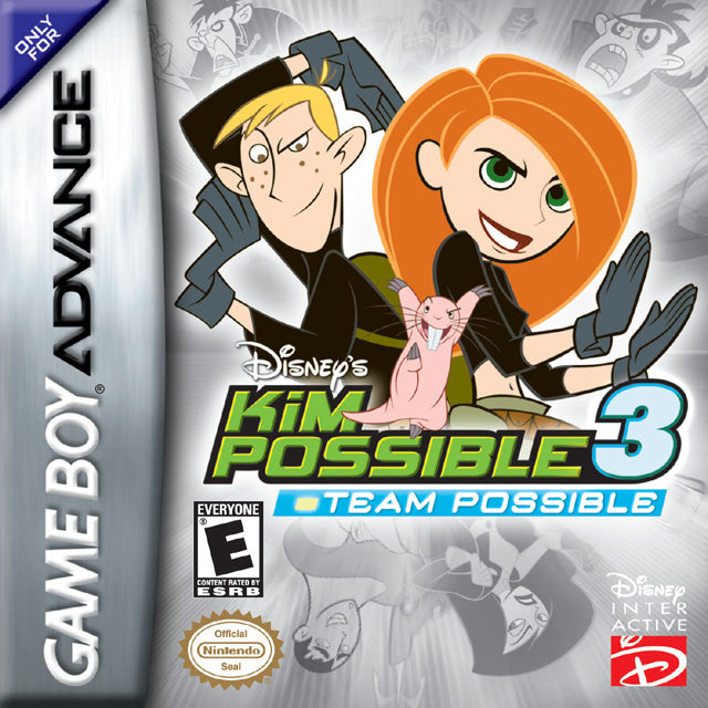 Disney's Kim Possible 3: Team Possible - (GBA) Game Boy Advance [Pre-Owned] Video Games Buena Vista Interactive   
