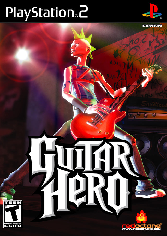 Guitar Hero - (PS2) PlayStation 2 [Pre-Owned] Video Games RedOctane   