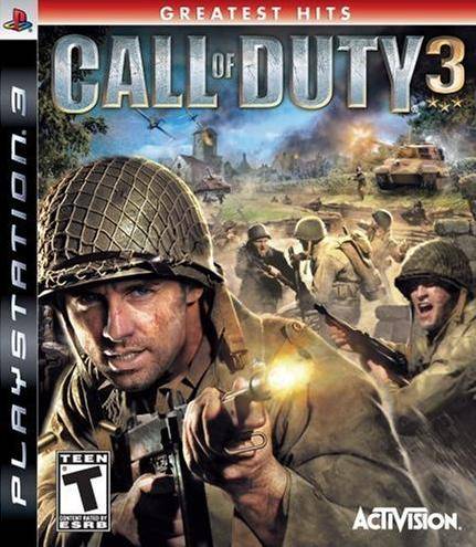 Call of Duty 3 (Greatest Hits) - (PS3) PlayStation 3 [Pre-Owned] Video Games Activision   