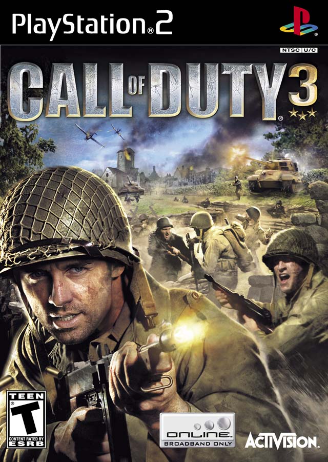 Call of Duty 3 - (PS2) PlayStation 2 [Pre-Owned] Video Games Activision   