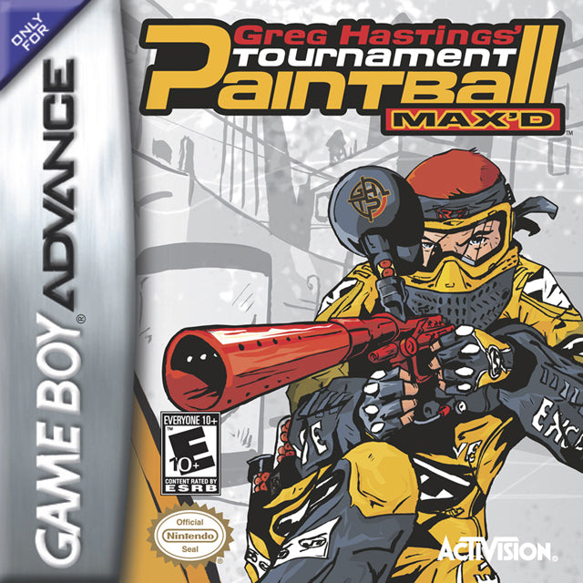 Greg Hastings' Tournament Paintball Max'd - (GBA) Game Boy Advance Video Games Activision Value   