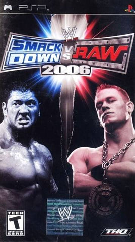 WWE SmackDown! vs. Raw 2006 - PSP [Pre-Owned] Video Games THQ   