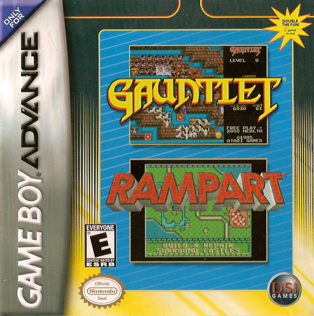 Gauntlet / Rampart - (GBA) Game Boy Advance [Pre-Owned] Video Games DSI Games   