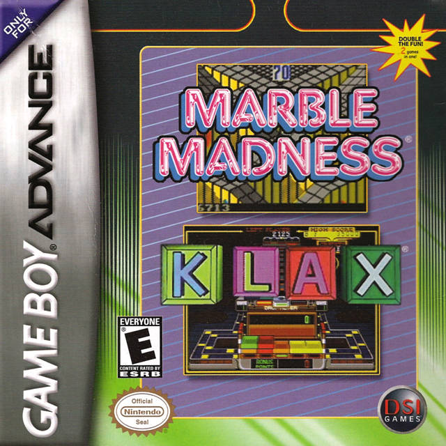 Marble Madness / Klax - (GBA) Game Boy Advance Video Games DSI Games   