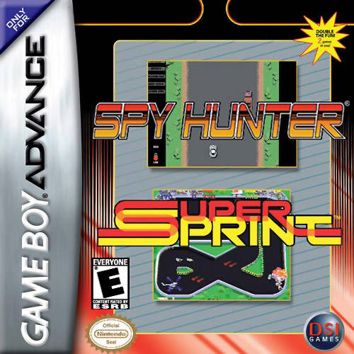 Spy Hunter / Super Sprint - (GBA) Game Boy Advance [Pre-Owned] Video Games DSI Games   