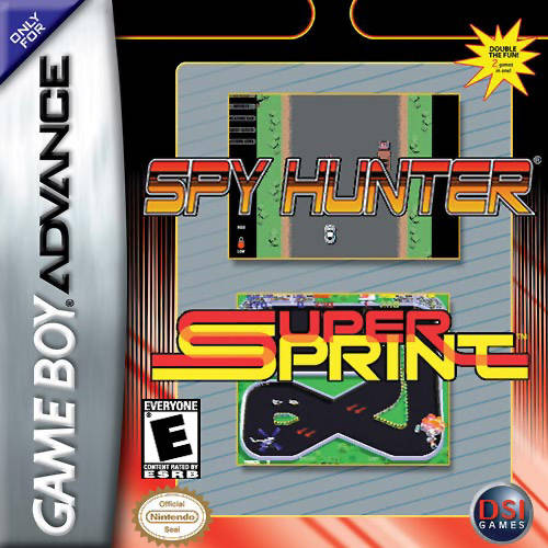Spy Hunter / Super Sprint - (GBA) Game Boy Advance Video Games DSI Games   