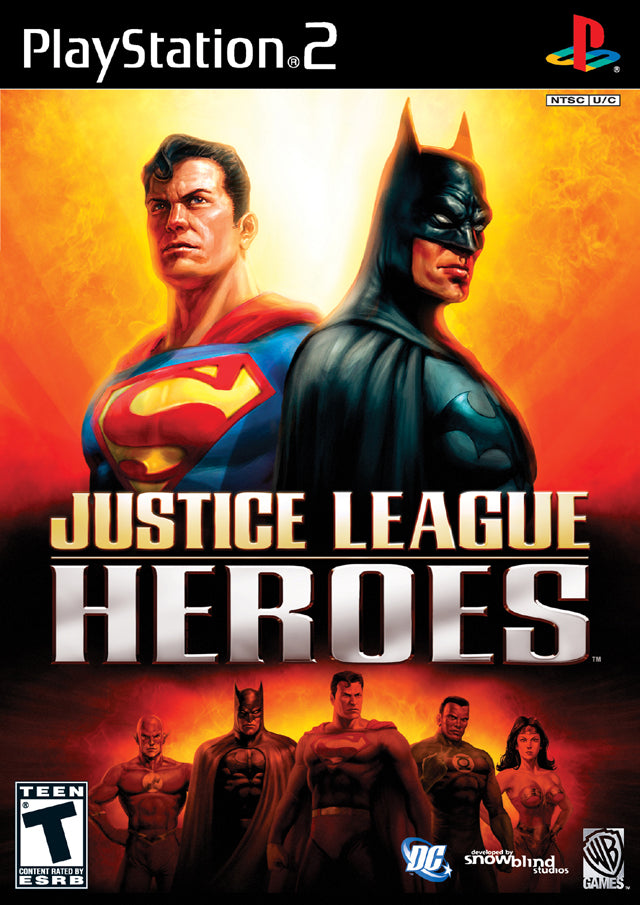 Justice League Heroes - (PS2) PlayStation 2 [Pre-Owned] Video Games Warner Bros. Interactive Entertainment   