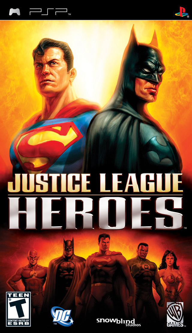 Justice League Heroes - PSP Video Games Warner Bros. Interactive Entertainment   