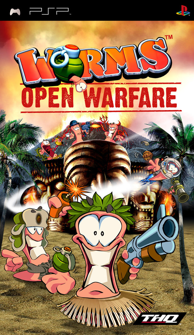 Worms: Open Warfare - Sony PSP [Pre-Owned] Video Games THQ   