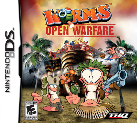 Worms: Open Warfare - Nintendo DS Video Games THQ   