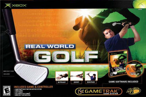 Real World Golf (Gametrak Bundle) - Xbox Video Games Mad Catz   