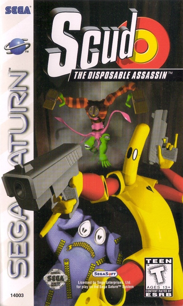 Scud: The Disposable Assassin - (SS) SEGA Saturn [Pre-Owned] Video Games SegaSoft   