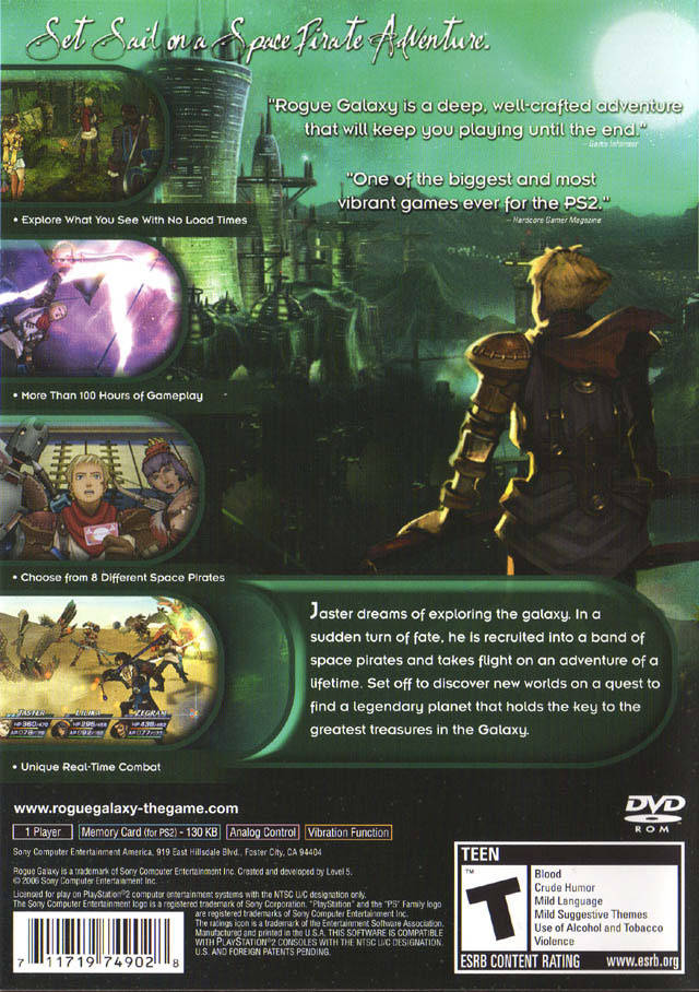 Rogue Galaxy - (PS2) PlayStation 2 Video Games Sony   