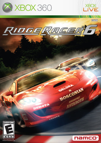Ridge Racer 6 - Xbox 360 Video Games Namco   