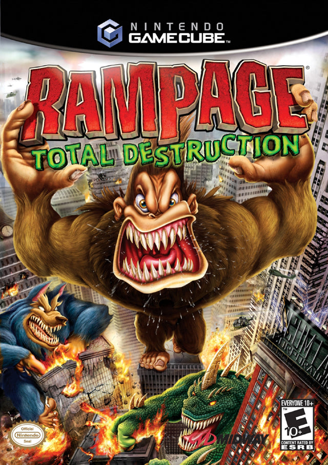 Rampage: Total Destruction - (GC) GameCube [Pre-Owned] Video Games Midway   
