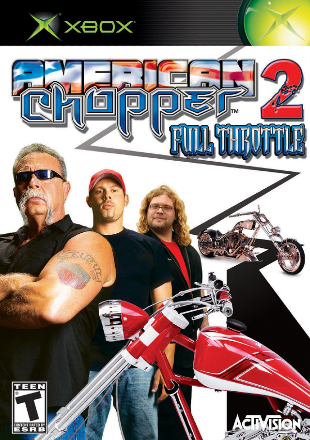American Chopper 2: Full Throttle - Xbox Video Games Activision Value   