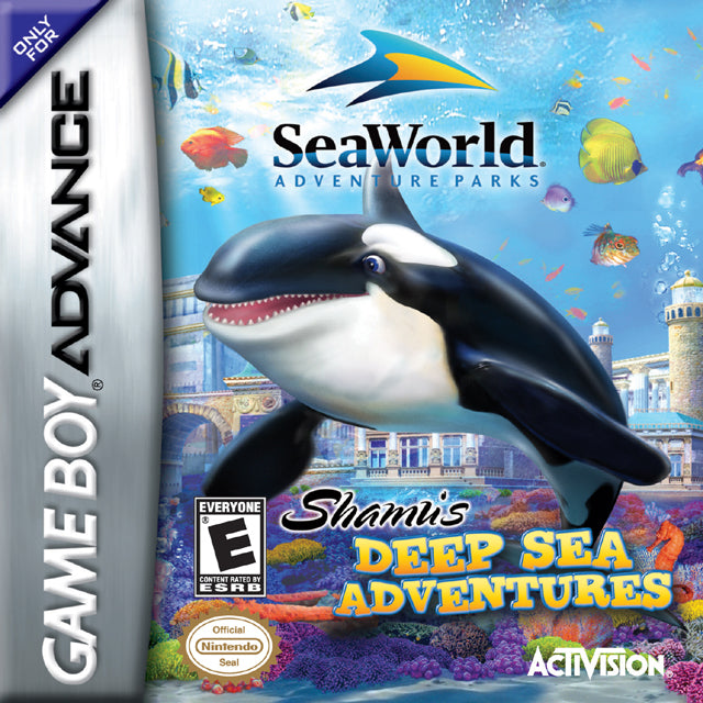 Sea World Adventure Parks: Shamu's Deep Sea Adventures - (GBA) Game Boy Advance Video Games Activision   