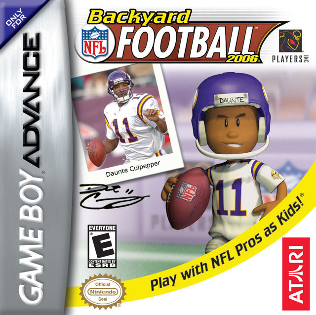 Backyard Football 2006 - (GBA) Game Boy Advance Video Games Atari SA   