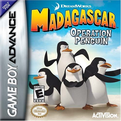 Dreamworks Madagascar: Operation Penguin - (GBA) Game Boy Advance Video Games Activision   