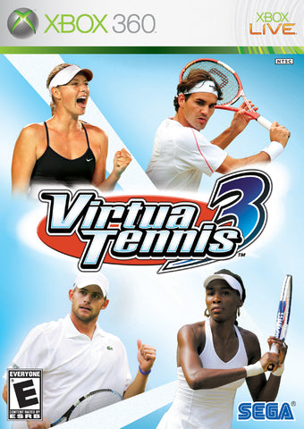 Virtua Tennis 3 - Xbox 360 Video Games Sega   