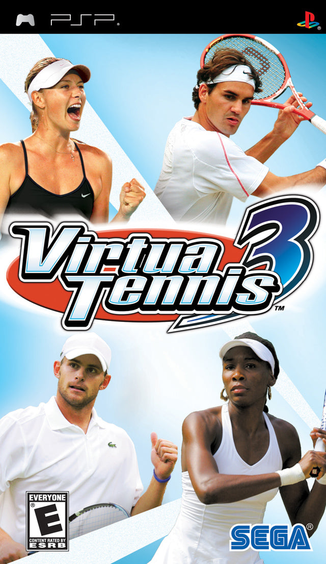 Virtua Tennis 3 - Sony PSP [Pre-Owned] Video Games Sega   