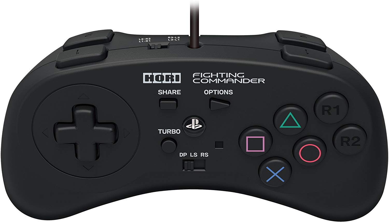 HORI Fighting Commander - (PS4) PlayStation 4 & (PS3) PlayStation 3 Accessories Hori   
