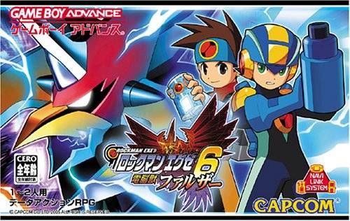 RockMan EXE 6: Dennoujuu Faltzer - (GBA) Game Boy Advance [Pre-Owned] (Japanese Import) Video Games Capcom   