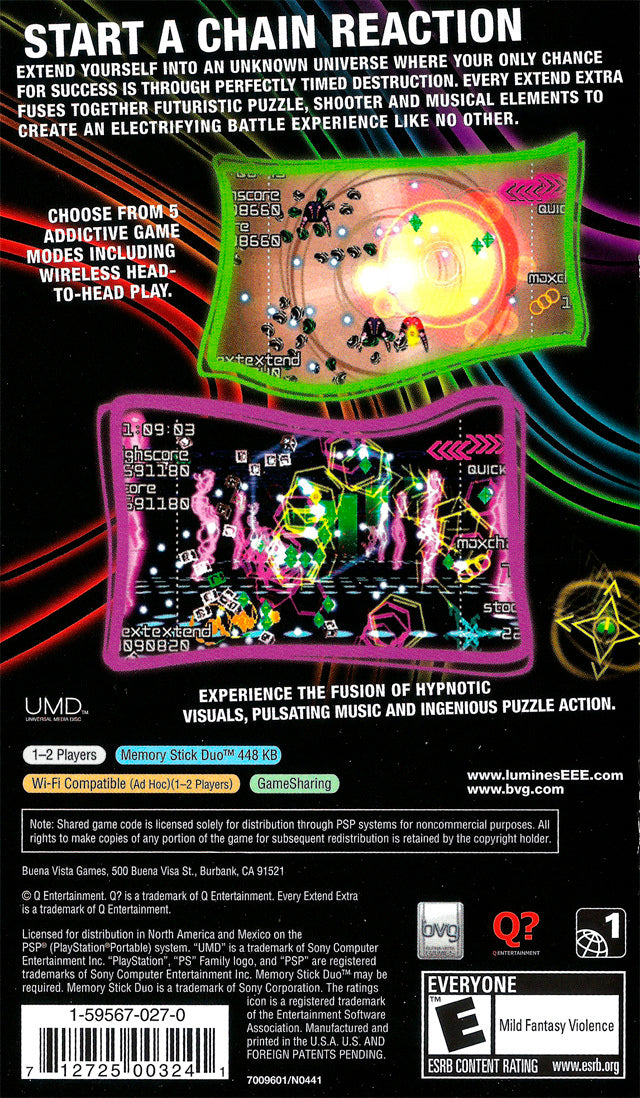 Every Extend Extra - Sony PSP | J&L Game