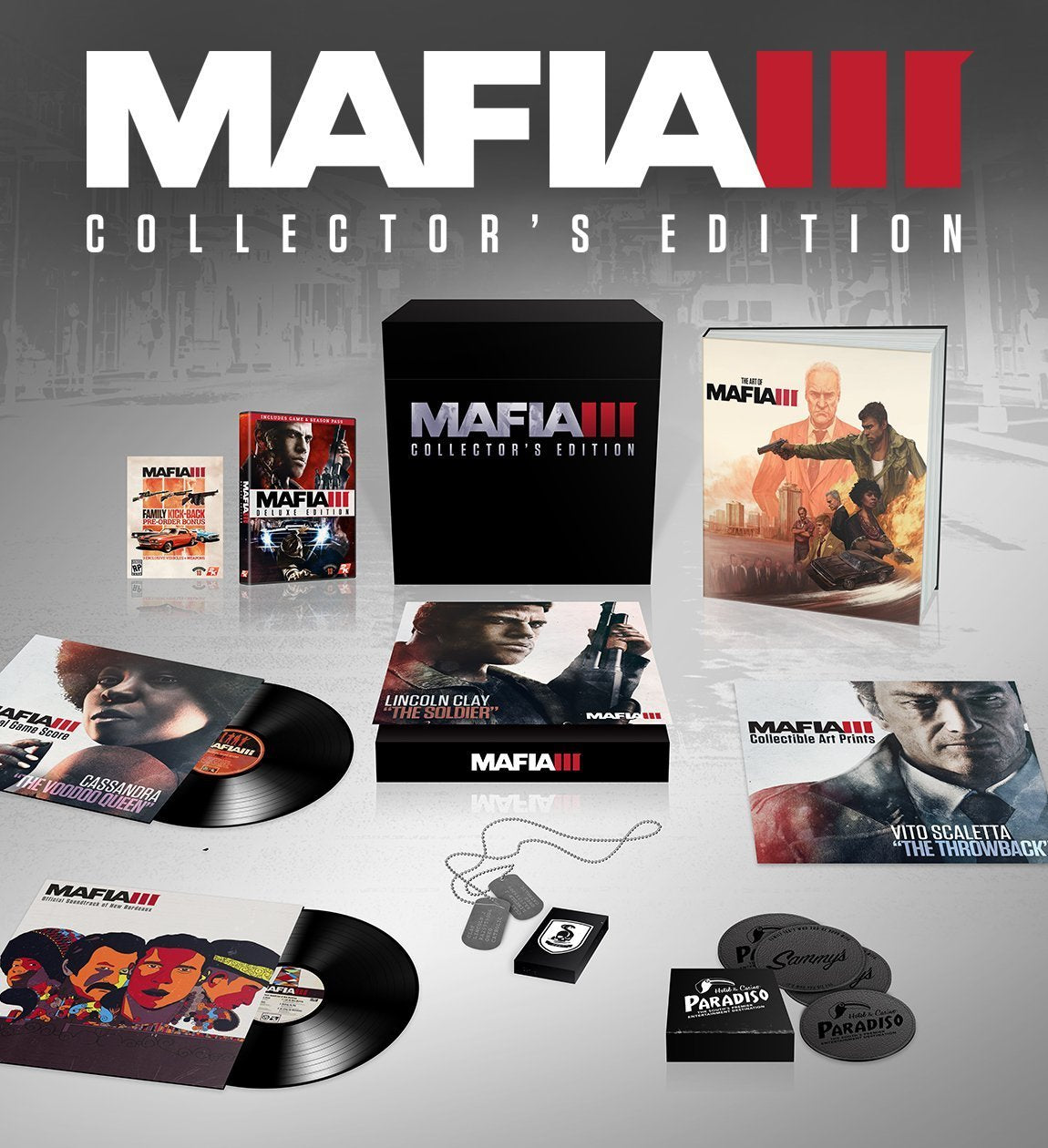 Mafia III ( Collector's Edition ) - (XB1) Xbox One Video Games 2K Games   