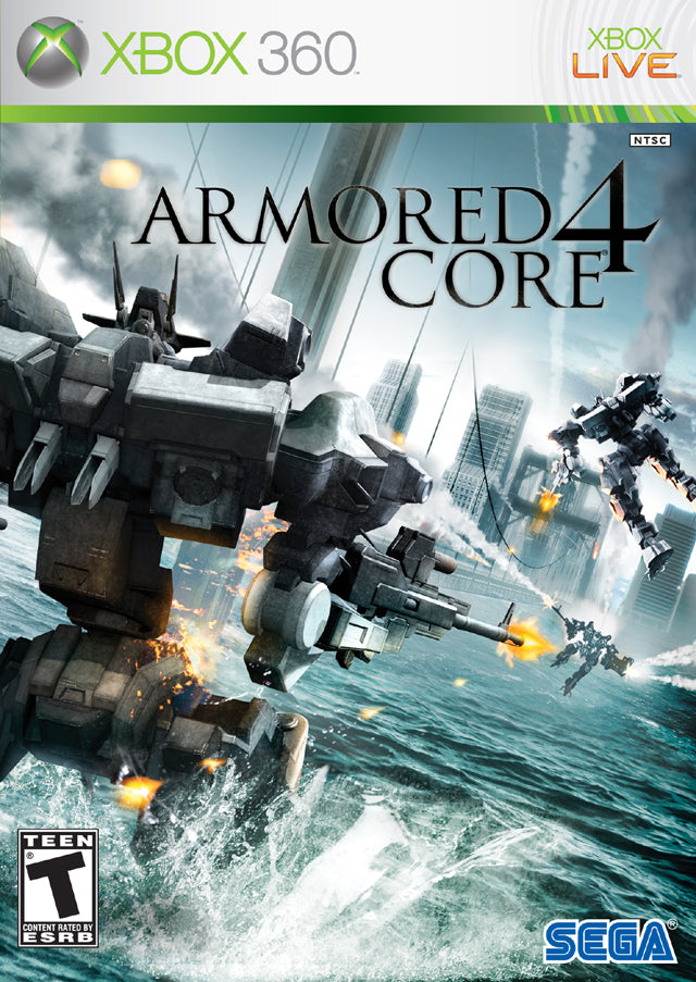 Armored Core 4 - Xbox 360 Video Games Sega   