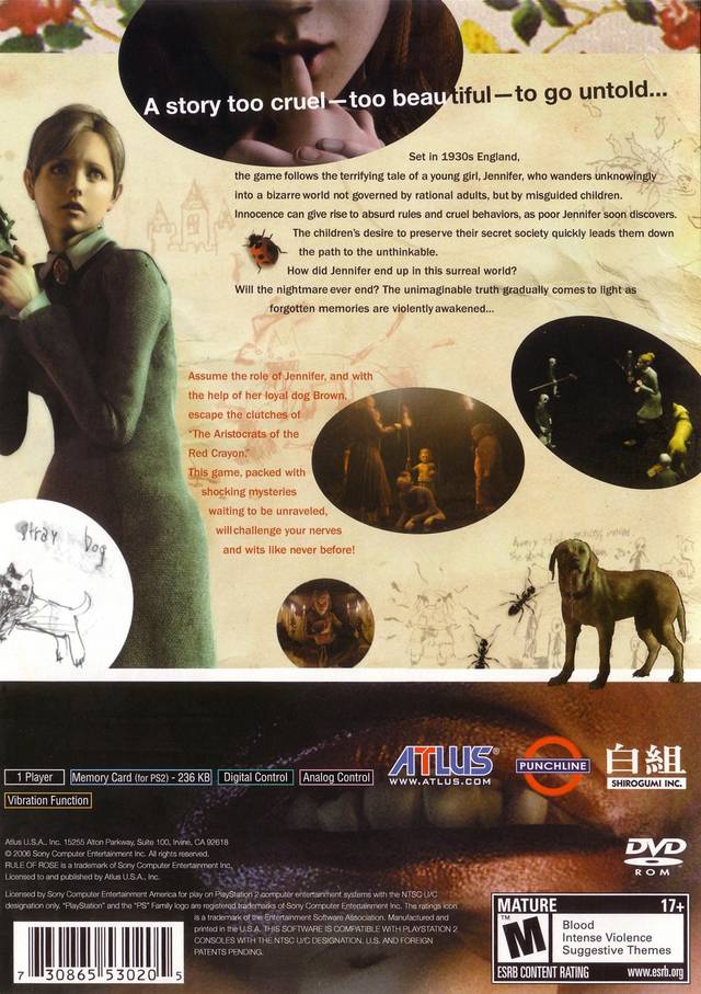 Rule of Rose - (PS2) PlayStation 2 [Pre-Owned] Video Games Shirogumi   