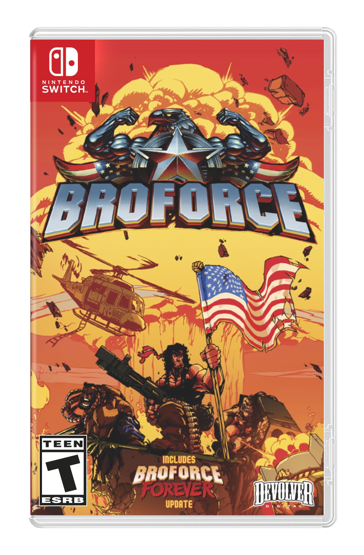 Broforce - (NSW) Nintendo Switch Video Games Devolver Digital   