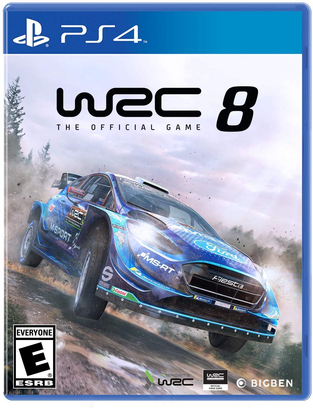 WRC 8: FIA World Rally Championship - (PS4) PlayStation 4 Video Games Bigben Interactive