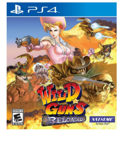 Wild Guns Reloaded - PlayStation 4 Video Games Natsume   