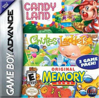 CandyLand / Chutes & Ladders / Original Memory Game - (GBA) Game Boy Advance [Pre-Owned] Video Games Destination Software   