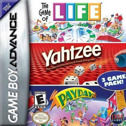 The Game of Life / Yahtzee / Payday - (GBA) Game Boy Advance [Pre-Owned] Video Games Destination Software   