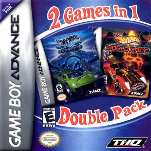 2 Games In 1 Double Pack - Hot Wheels: World Race / Velocity X - (GBA) Game Boy Advance [Pre-Owned] Video Games THQ   