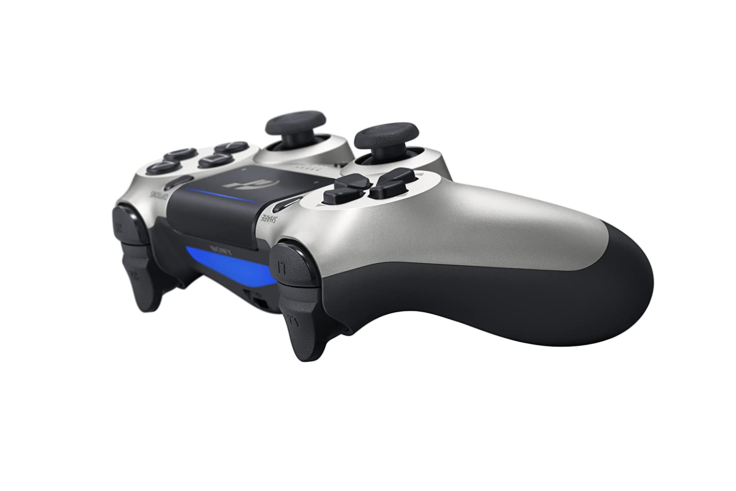 SONY DualShock 4 Wireless Controller (Silver GT Sport) - PlayStation 4 (European Import) Accessories Sony   