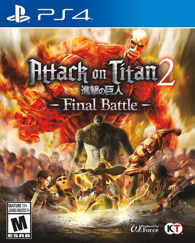 Attack On Titan 2: Final Battle - (PS4) PlayStation 4 [Pre-Owned] Video Games KT   