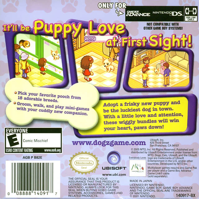 Dogz - (GBA) Game Boy Advance [Pre-Owned] Video Games Ubisoft   