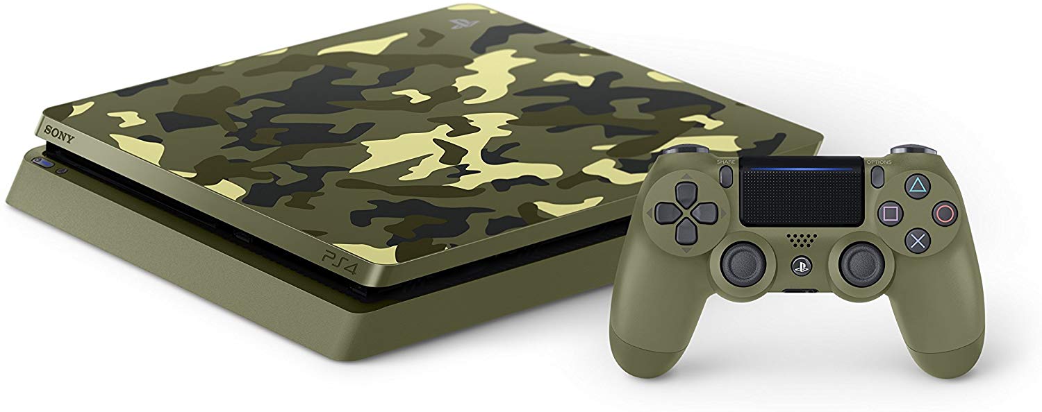 SONY PlayStation 4 Slim 1TB Limited Edition Console (Call of Duty WWII Bundle) - (PS4) PlayStation 4 Consoles Sony   