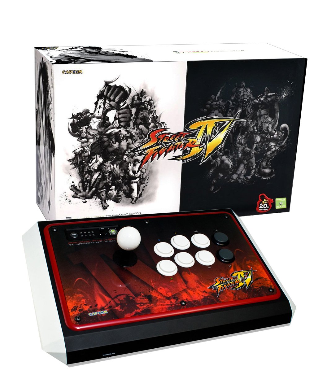 Mad Catz Super Street Fighter IV Arcade Fight Stick Tournament Edition (Collector's Edition) - Xbox 360 Accessories Mad Catz   
