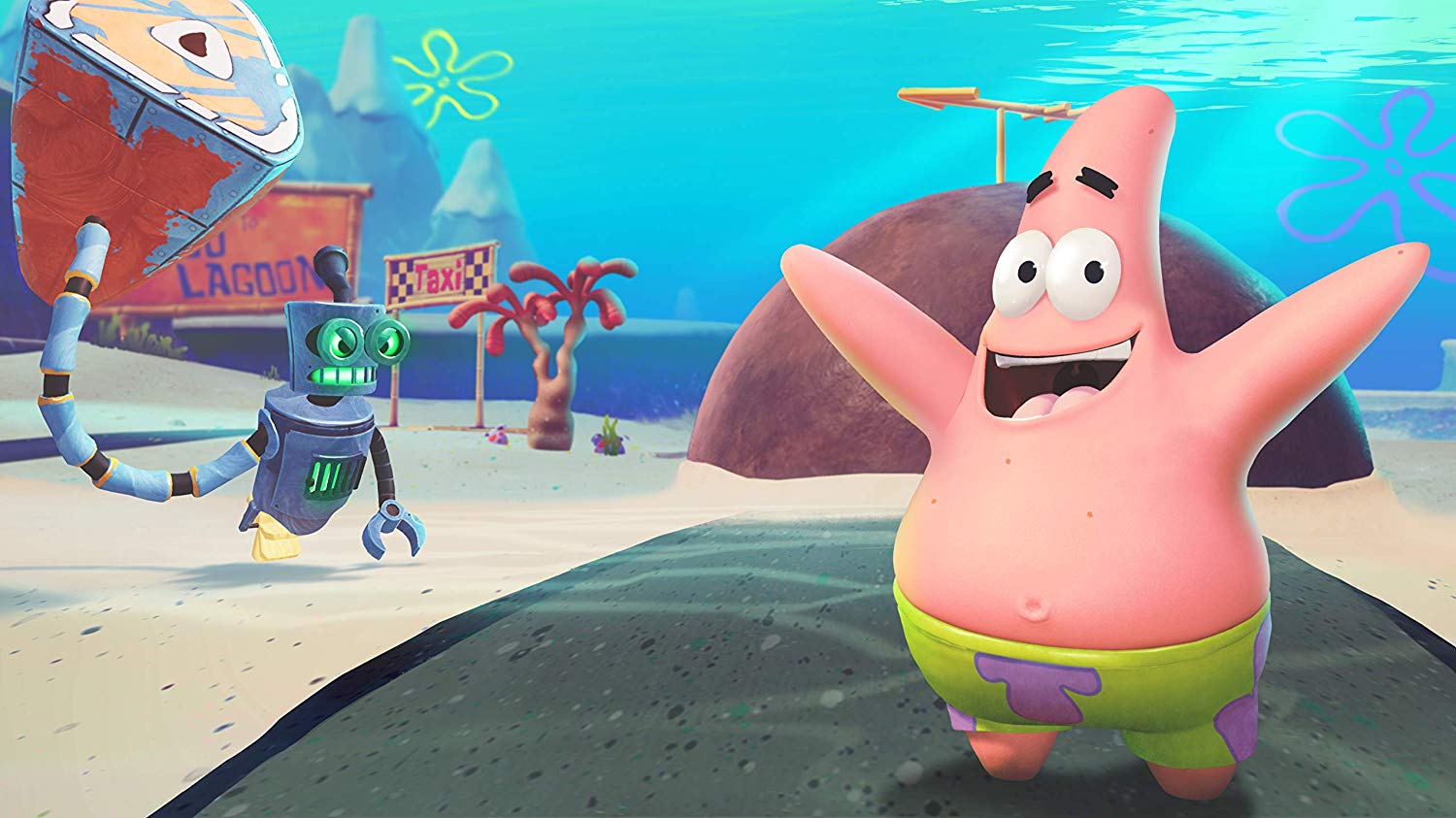 Spongebob Squarepants: Battle for Bikini Bottom - Rehydrated - (NSW) Nintendo Switch [Pre-Owned] Video Games THQ Nordic   