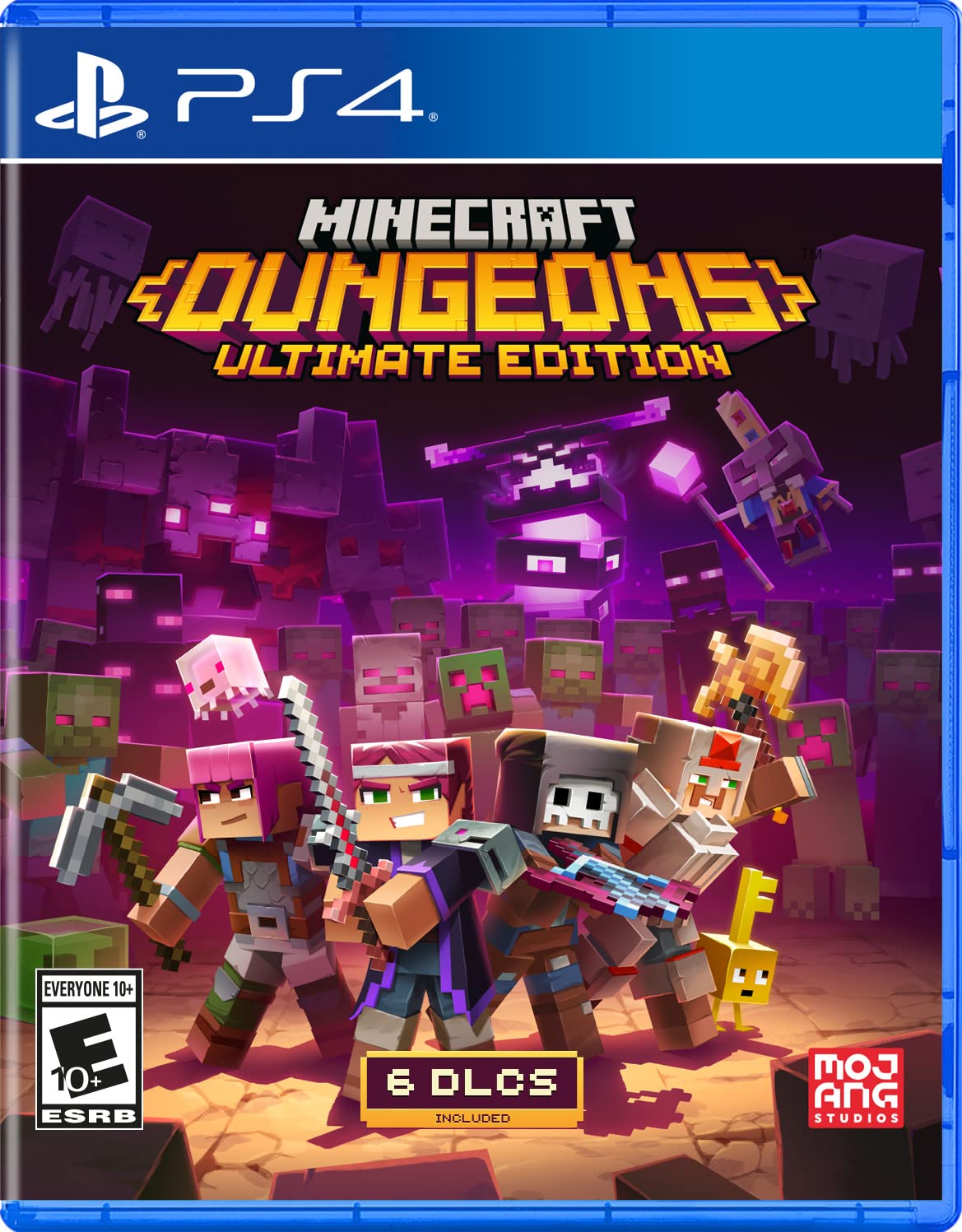 Minecraft Dungeons Ultimate Edition - (PS4) PlayStation 4 Video Games Microsoft   