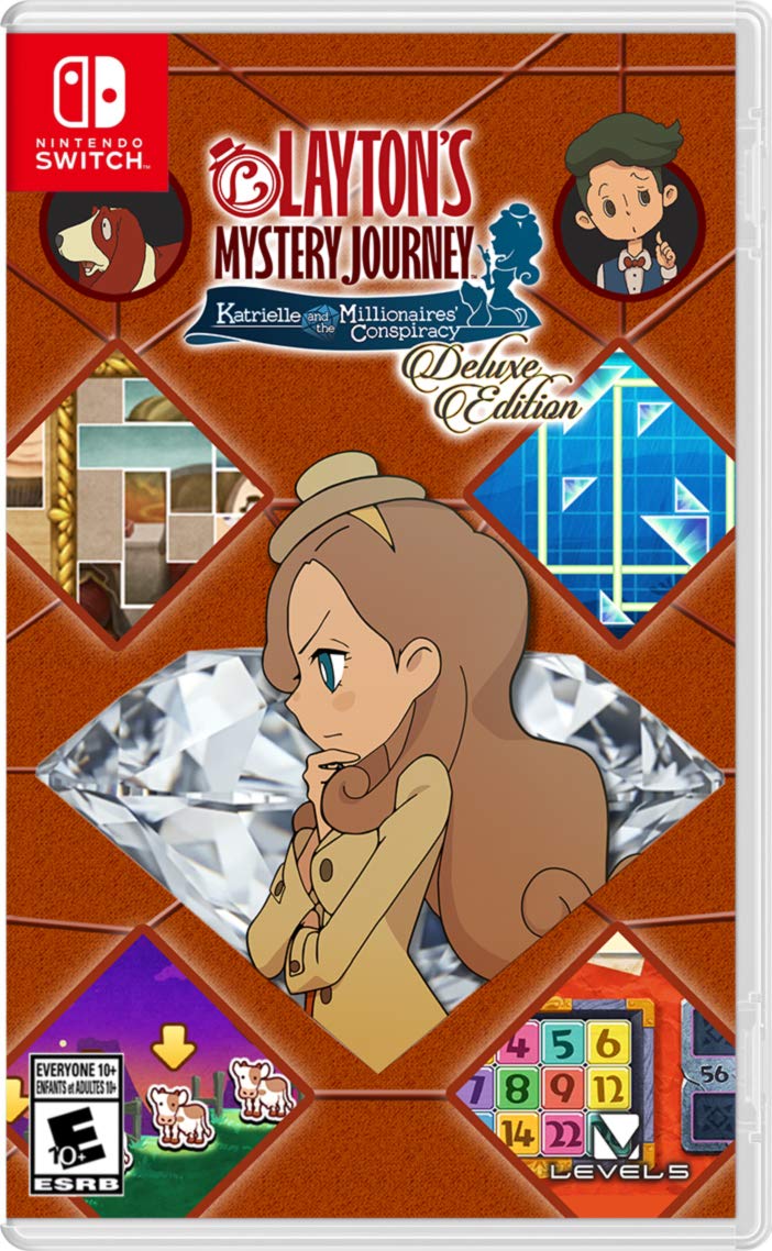 Layton's Mystery Journey: Katrielle and the Millionaires' Conspiracy - Deluxe Edition - (NSW) Nintendo Switch [Pre-Owned] Video Games Level 5   